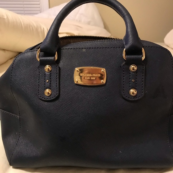 Small navy MK tote